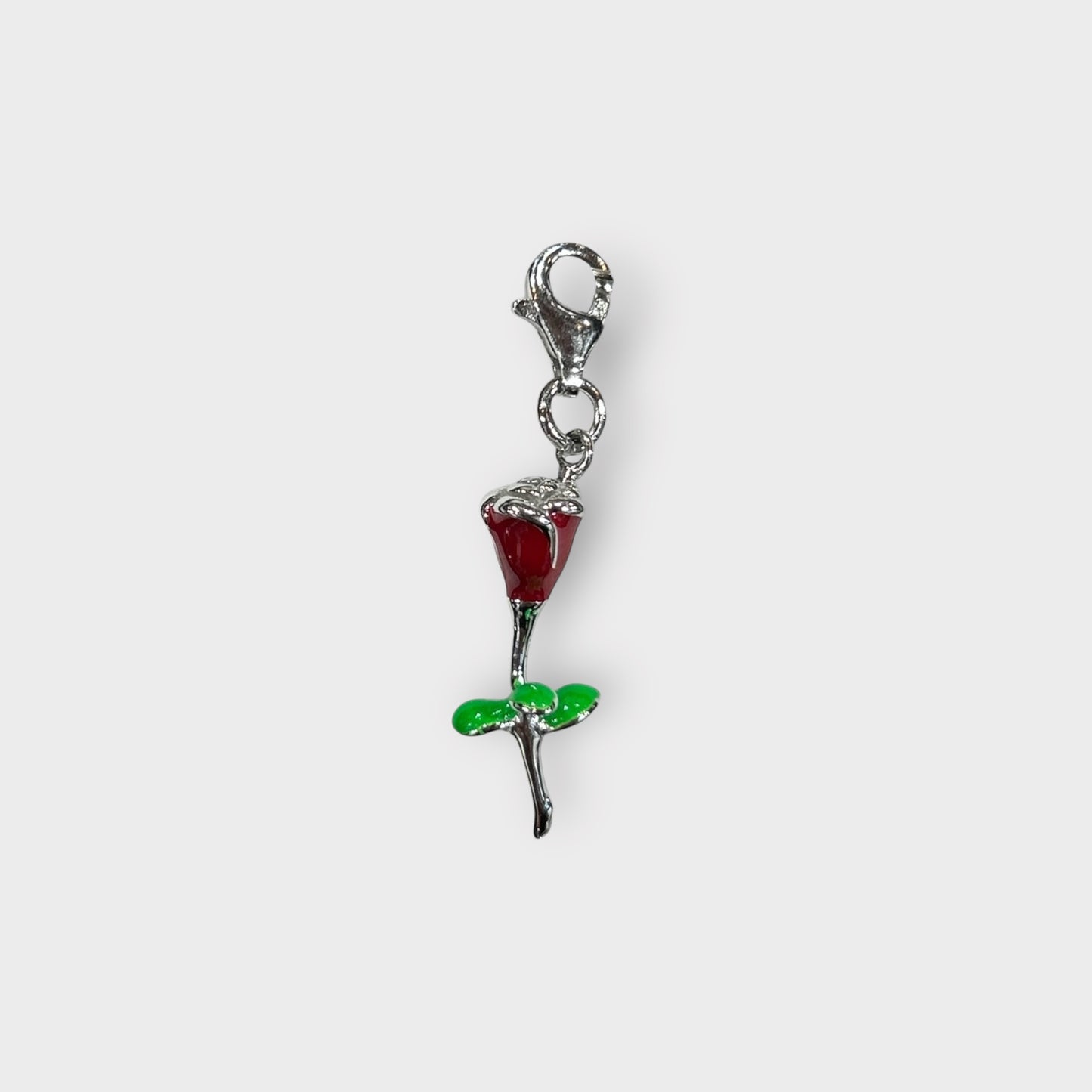 Pendant / Rose / Charm / 925 Sterling Silver