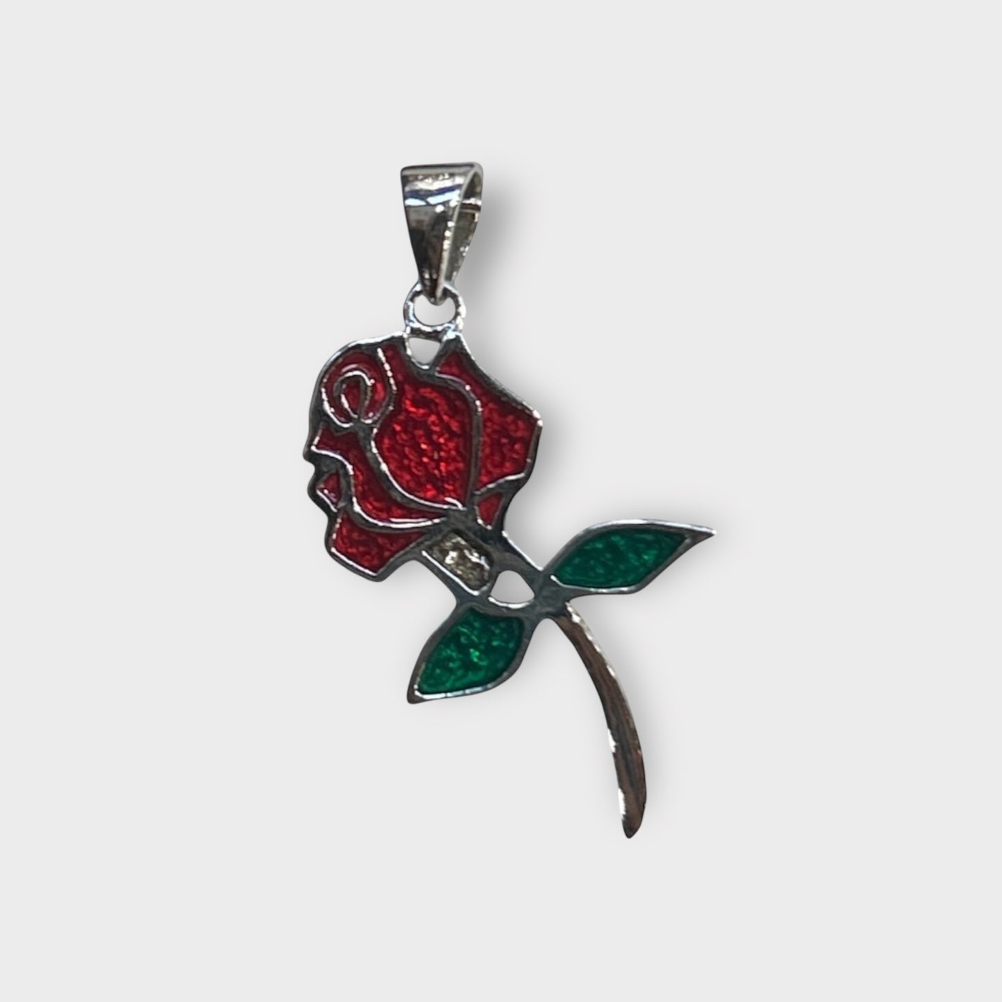 Pendant / Rose / 925 Sterling Silver