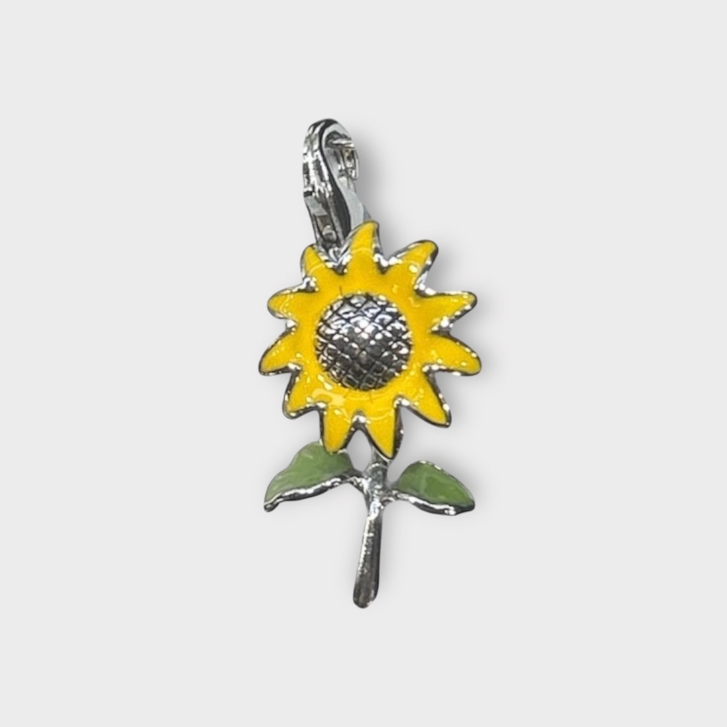 Anhänger / Sonnenblume / Charm / 925er Sterlingsilber