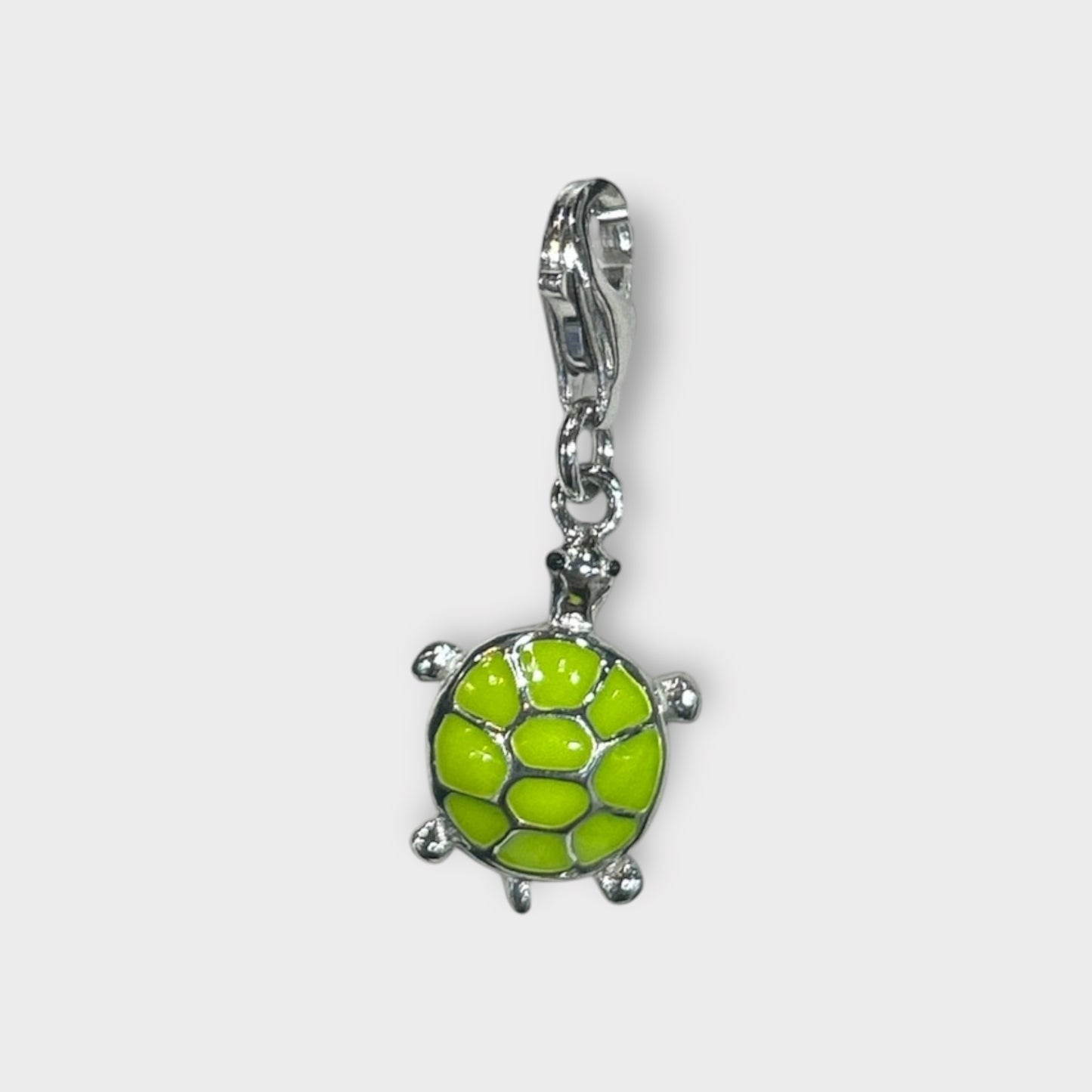 Anhänger / Schildkröte / Charm / 925er Sterlingsilber