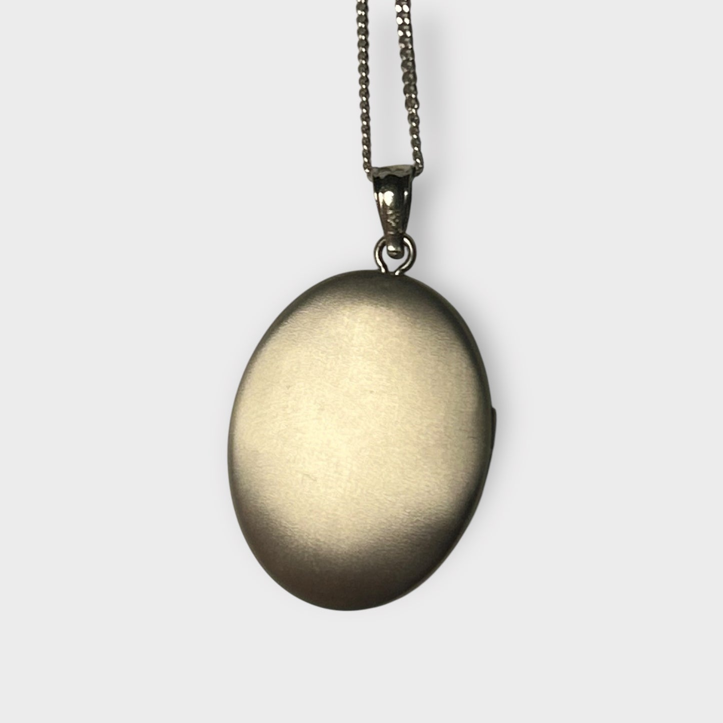 Anhänger / Foto-Medaillon / Engel / Flügel / 925er Sterlingsilber