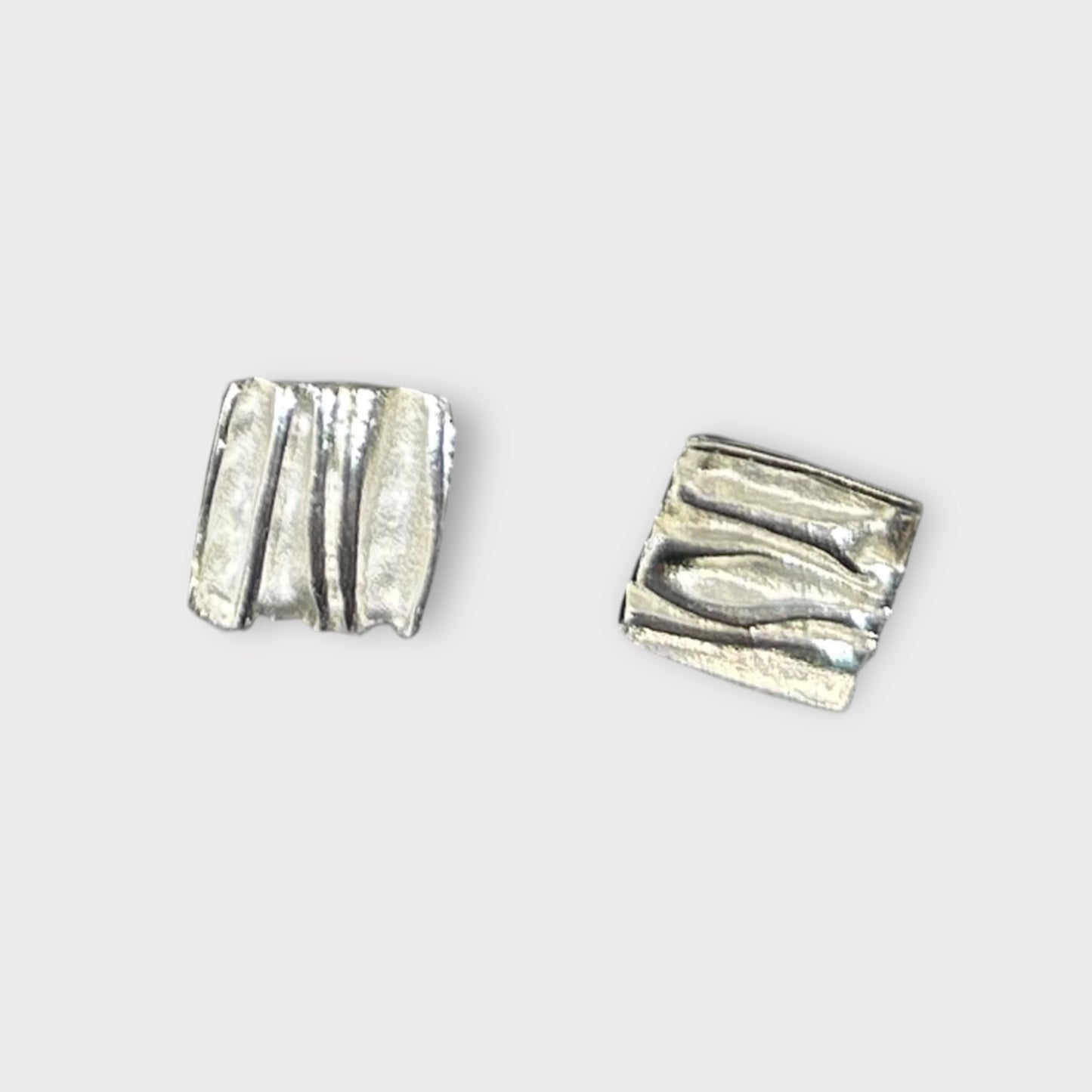 Earrings / Studs / Square / 925 Sterling Silver