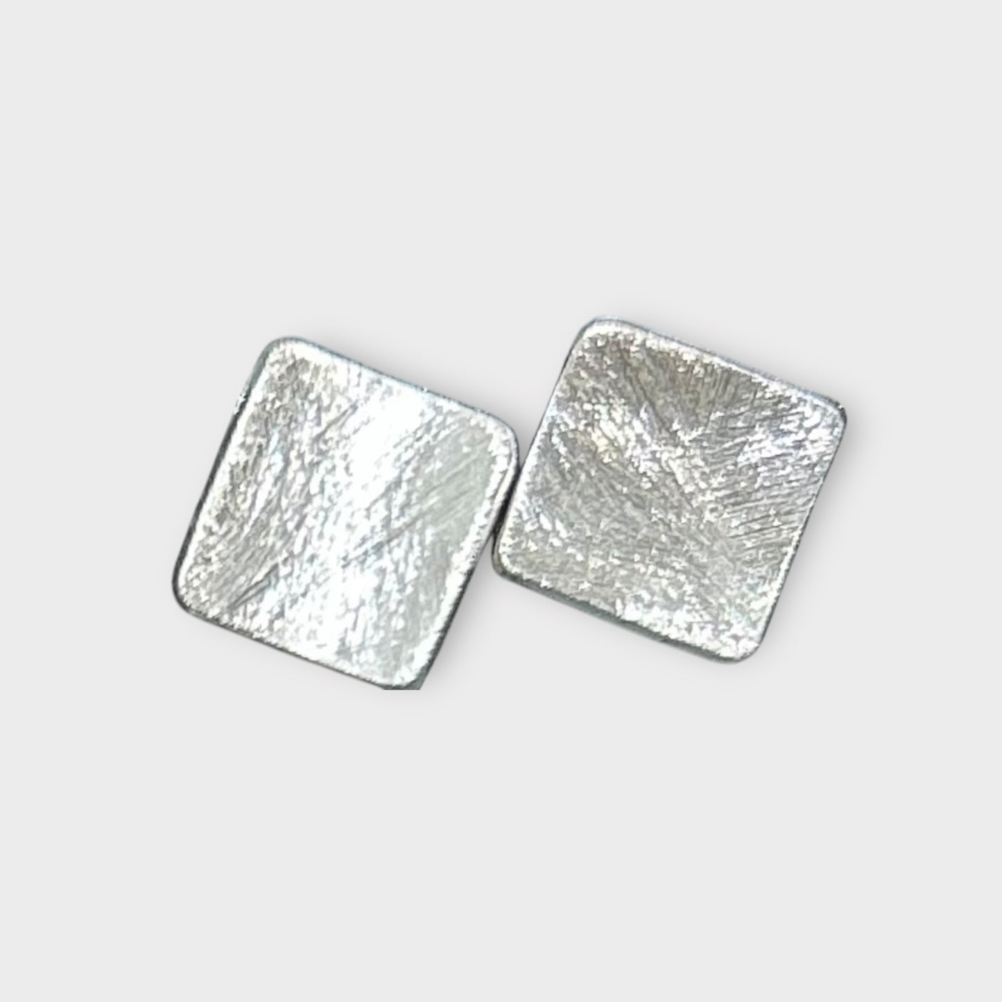 Earrings / Studs / Square / 925 Sterling Silver