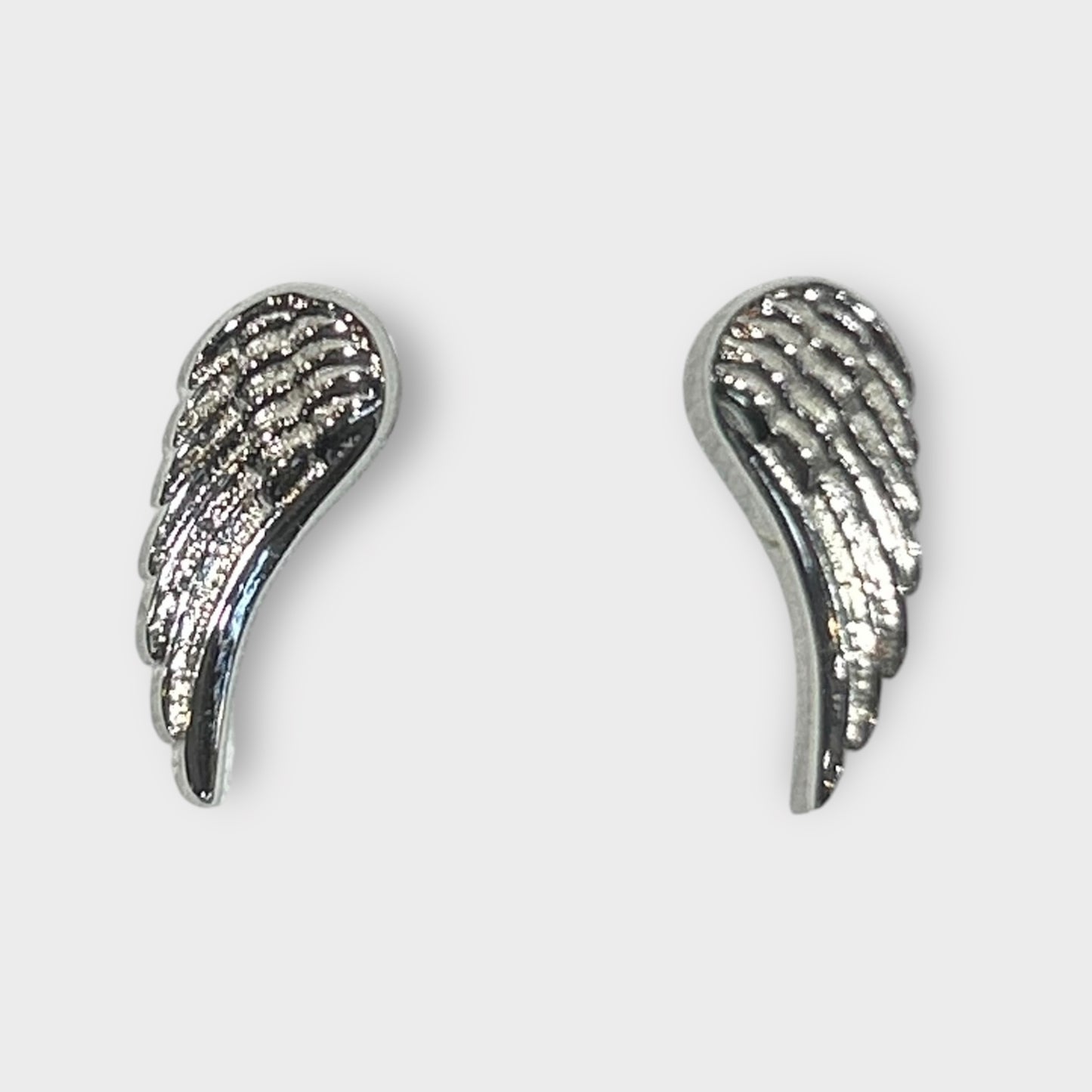 Earrings / Studs / Angel Wings / 925 Sterling Silver