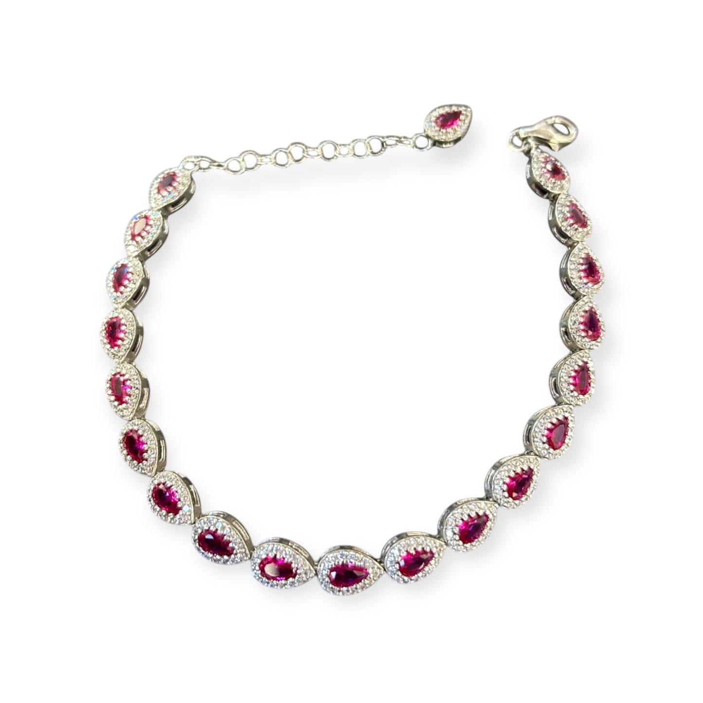 Armband / Zirkonia / 925er Sterlingsilber