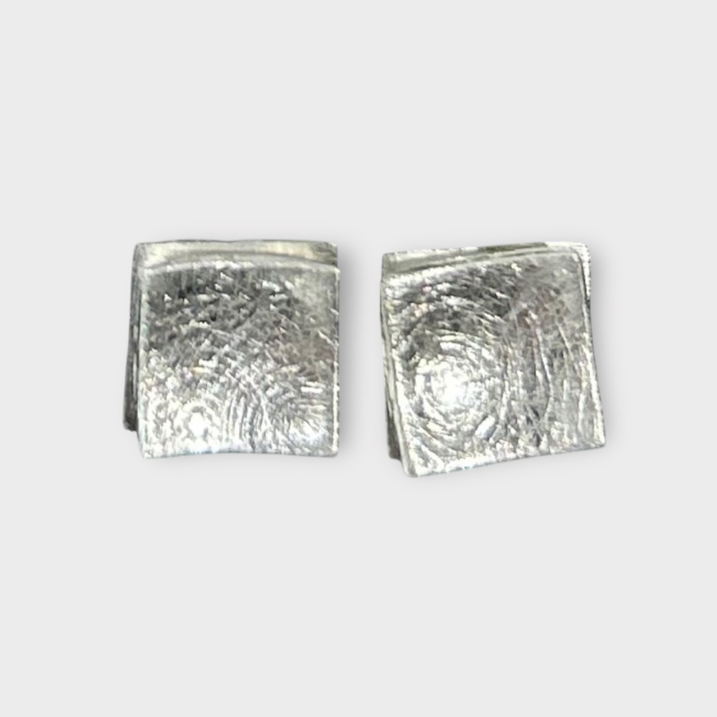Earrings / Studs / Square / 925 Sterling Silver