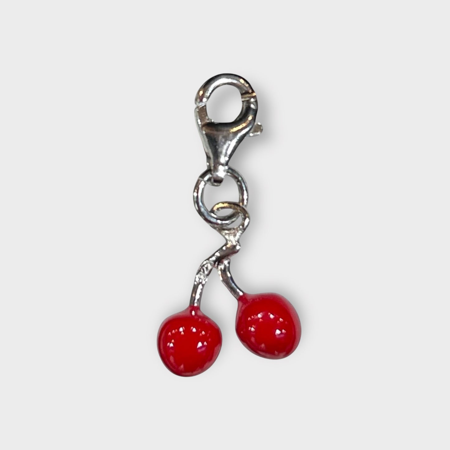 Pendant / Cherry / Charm / 925 Sterling Silver