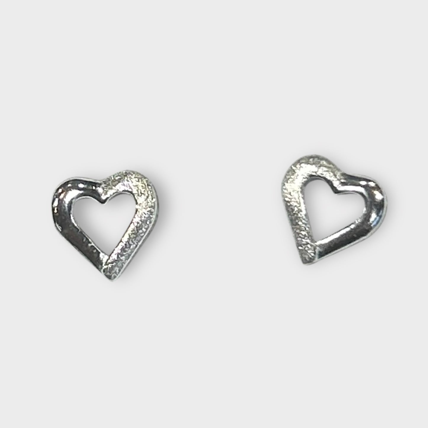 Ohrringe / Stecker / Herz / 925er Sterlingsilber
