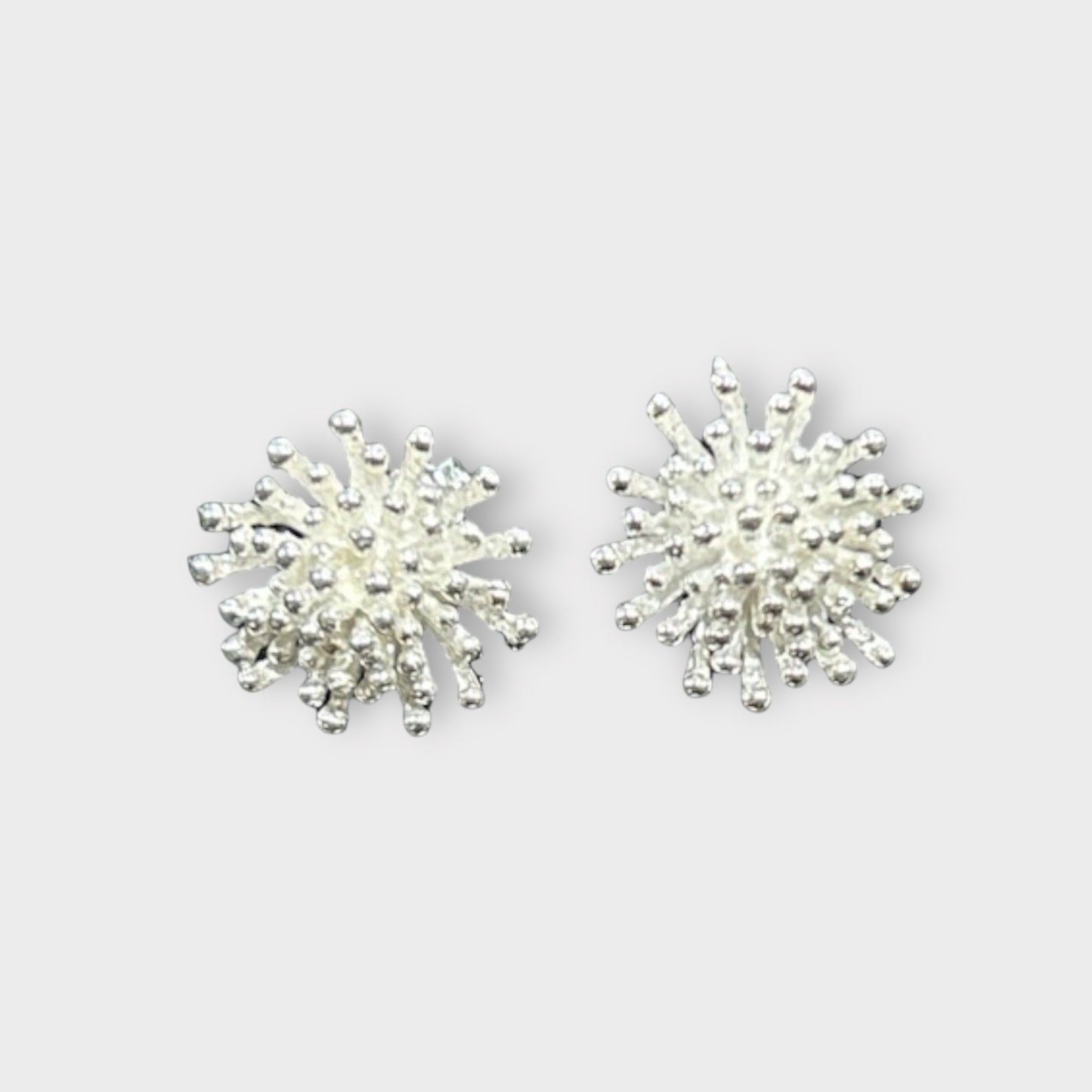 Earrings / Dandelion / 925 Sterling Silver