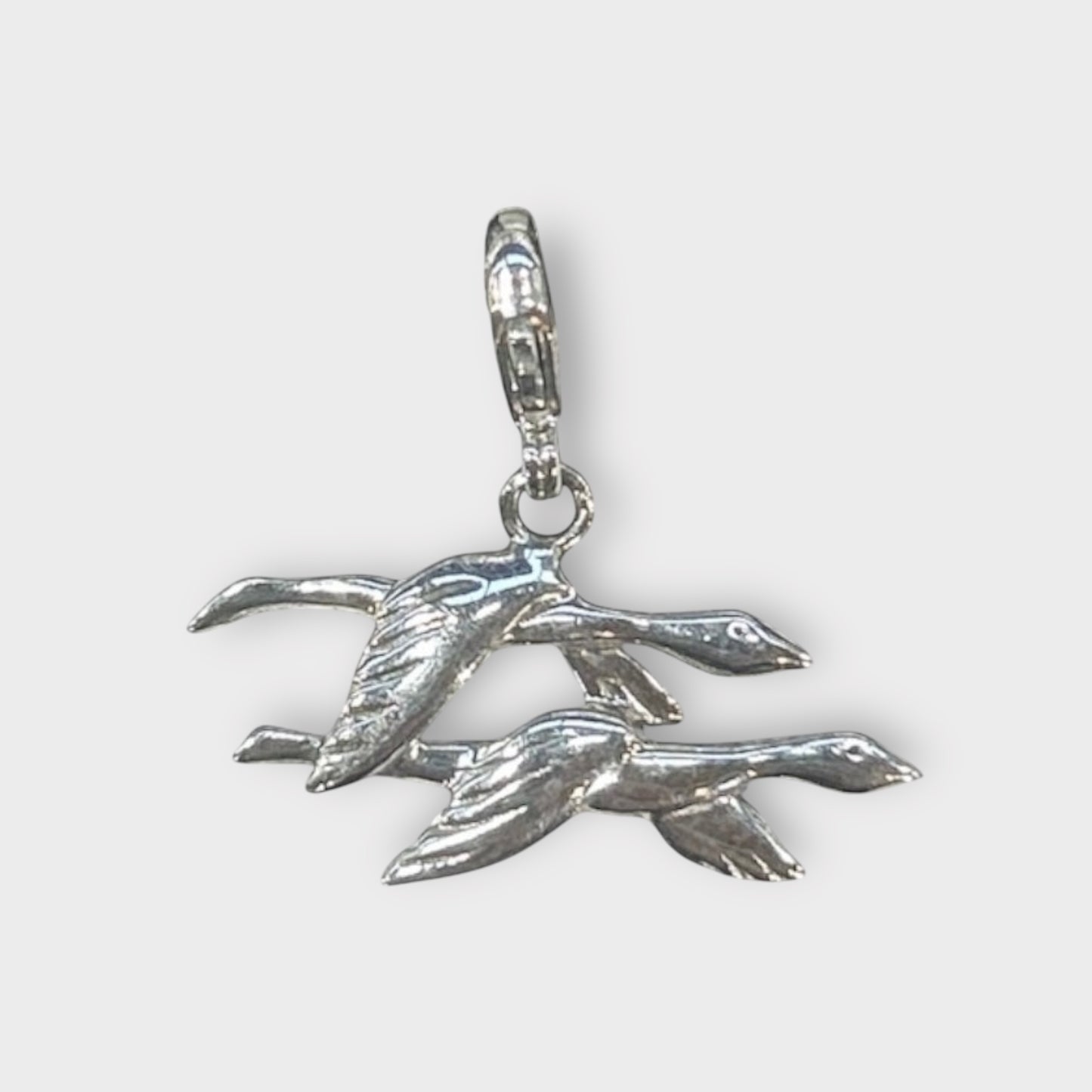 Anhänger / Vögel / Charm / 925er Sterlingsilber