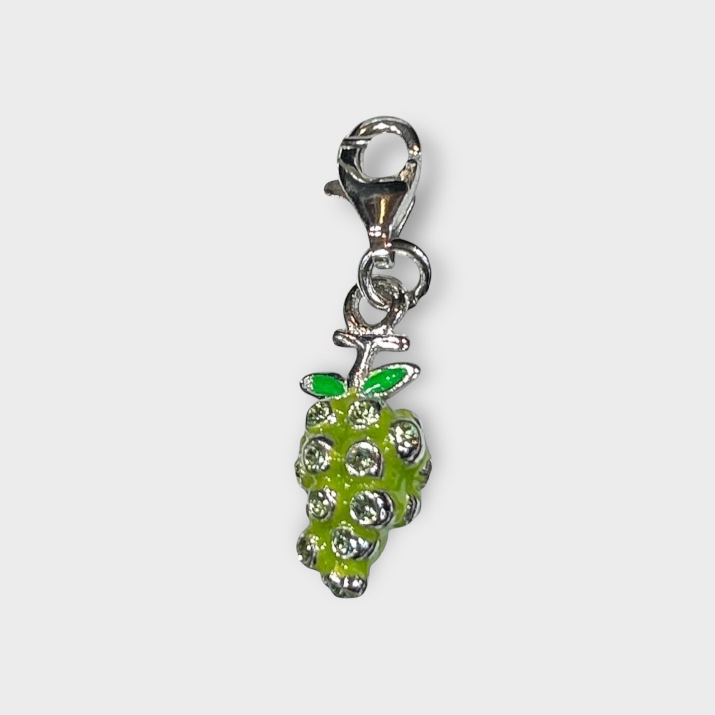 Pendant / Grapes / Charm / 925 Sterling Silver