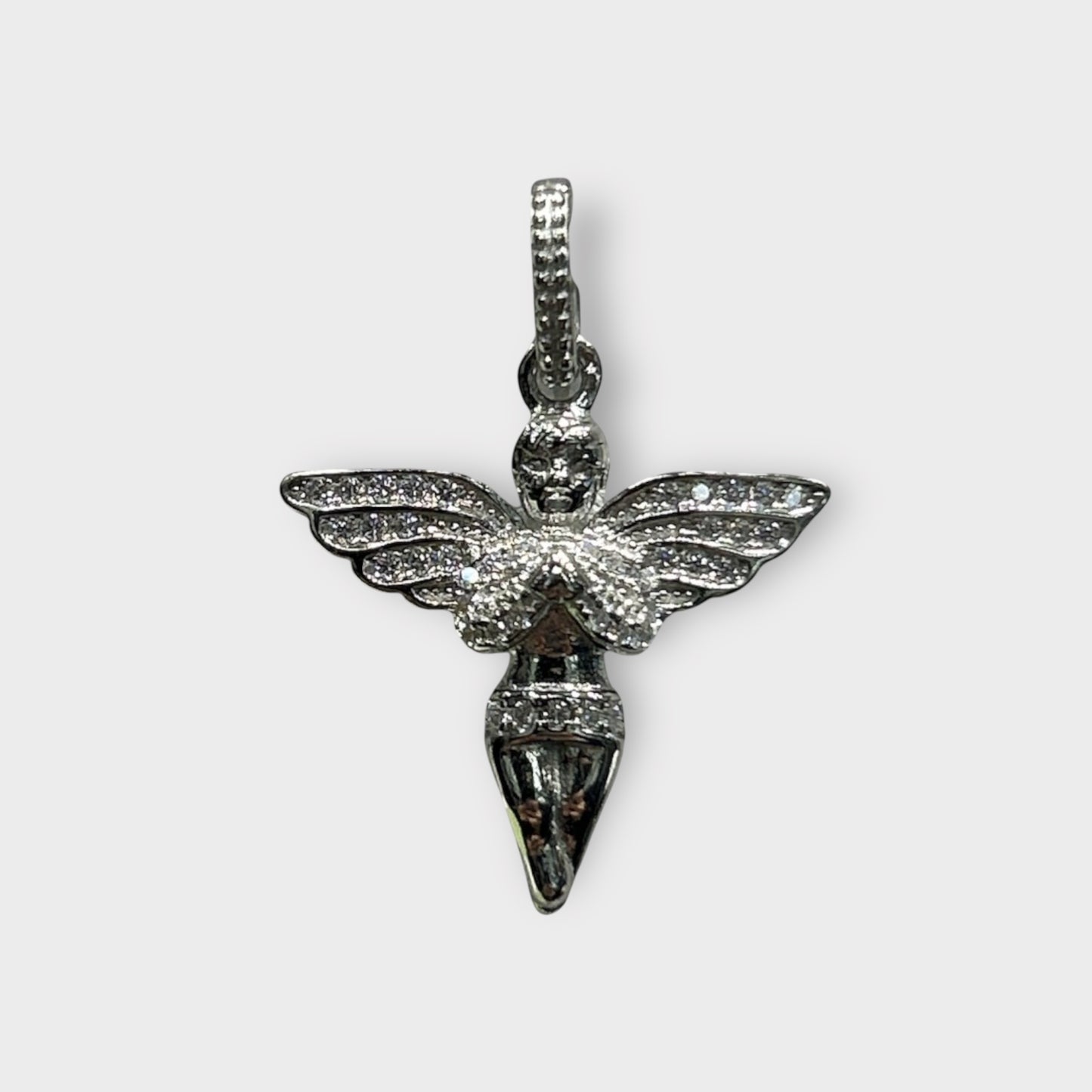 Pendant / Angel / Zirconia / 925 Sterling Silver