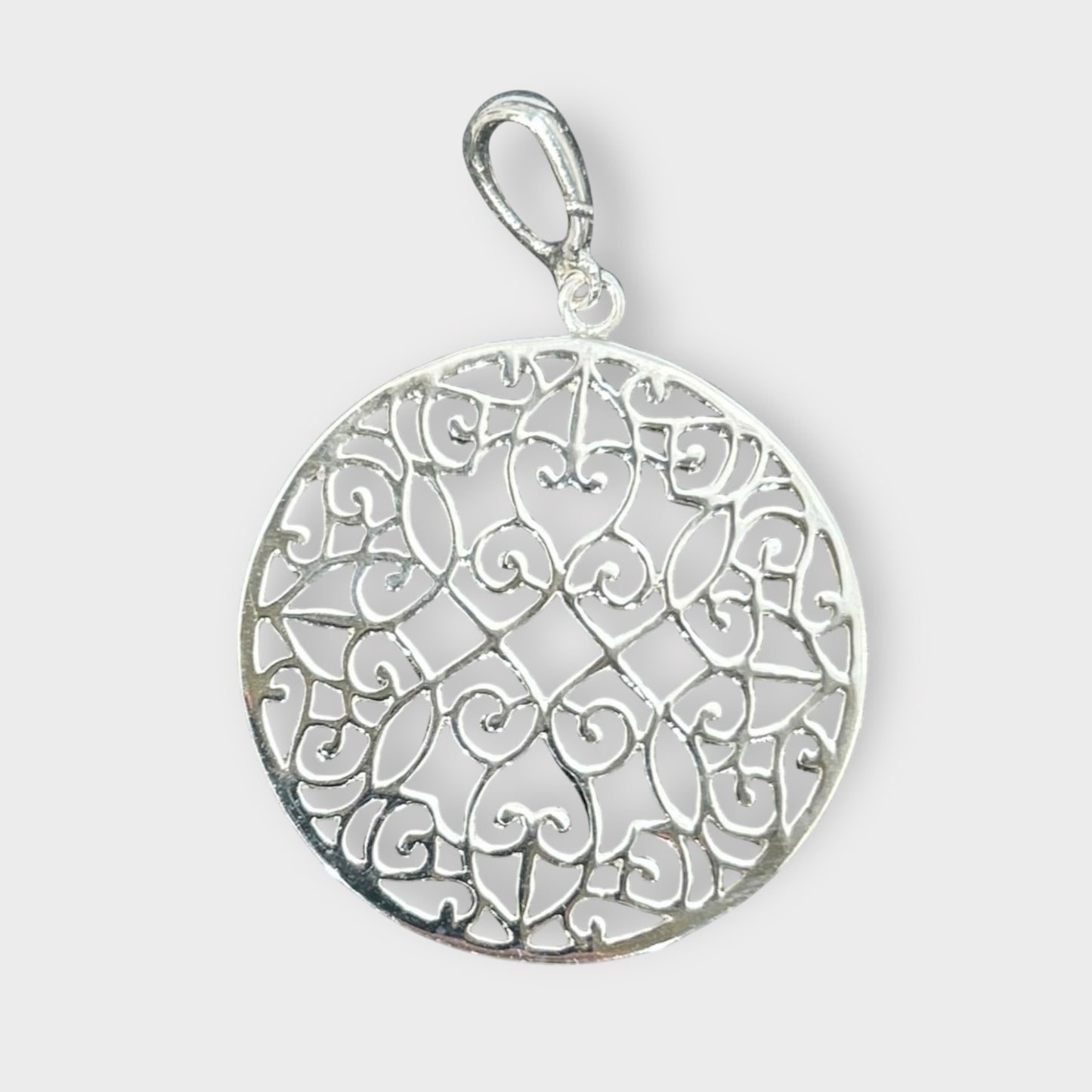 Pendant / Abstract / 925 Sterling Silver