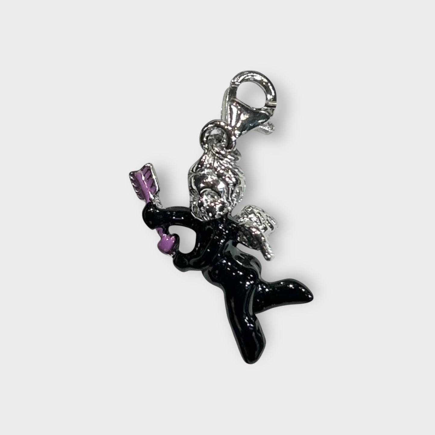 Pendant / Angel with Arrow / Charm / 925 Sterling Silver