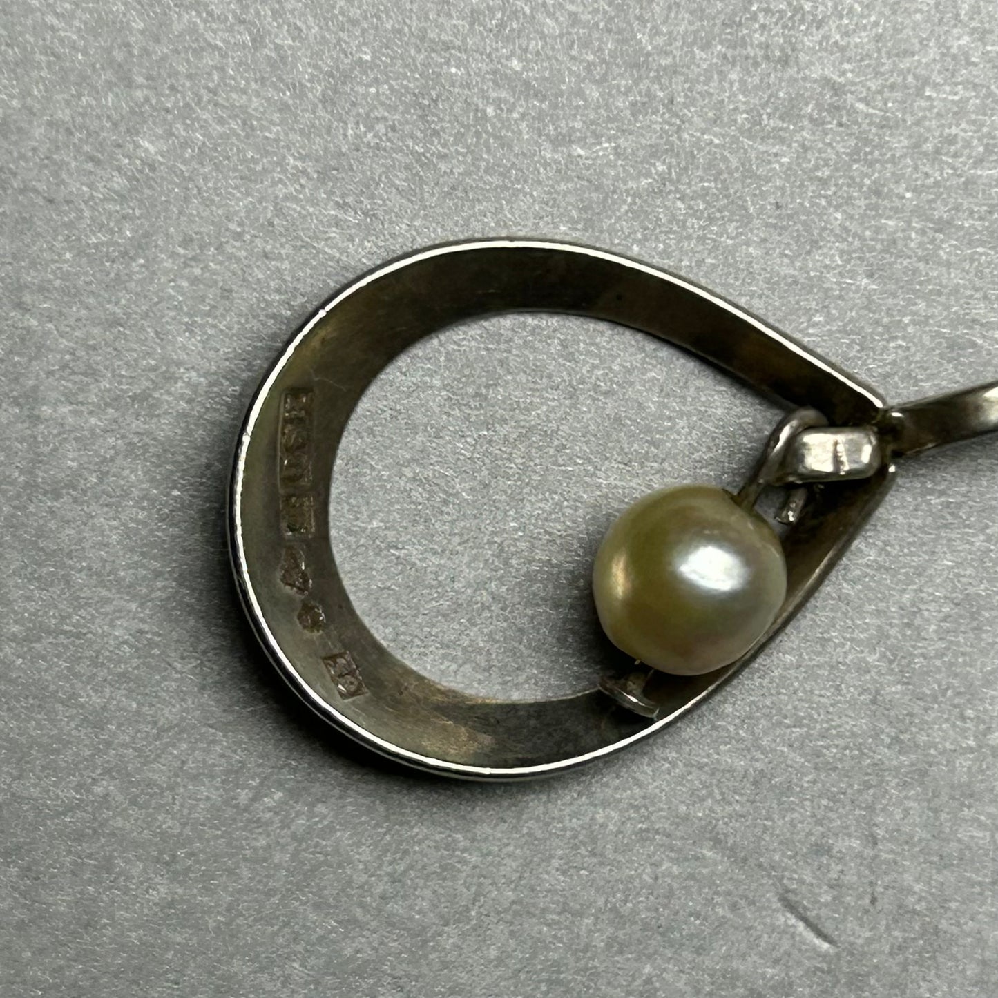 Anhänger aus 925 Silber mit Perle