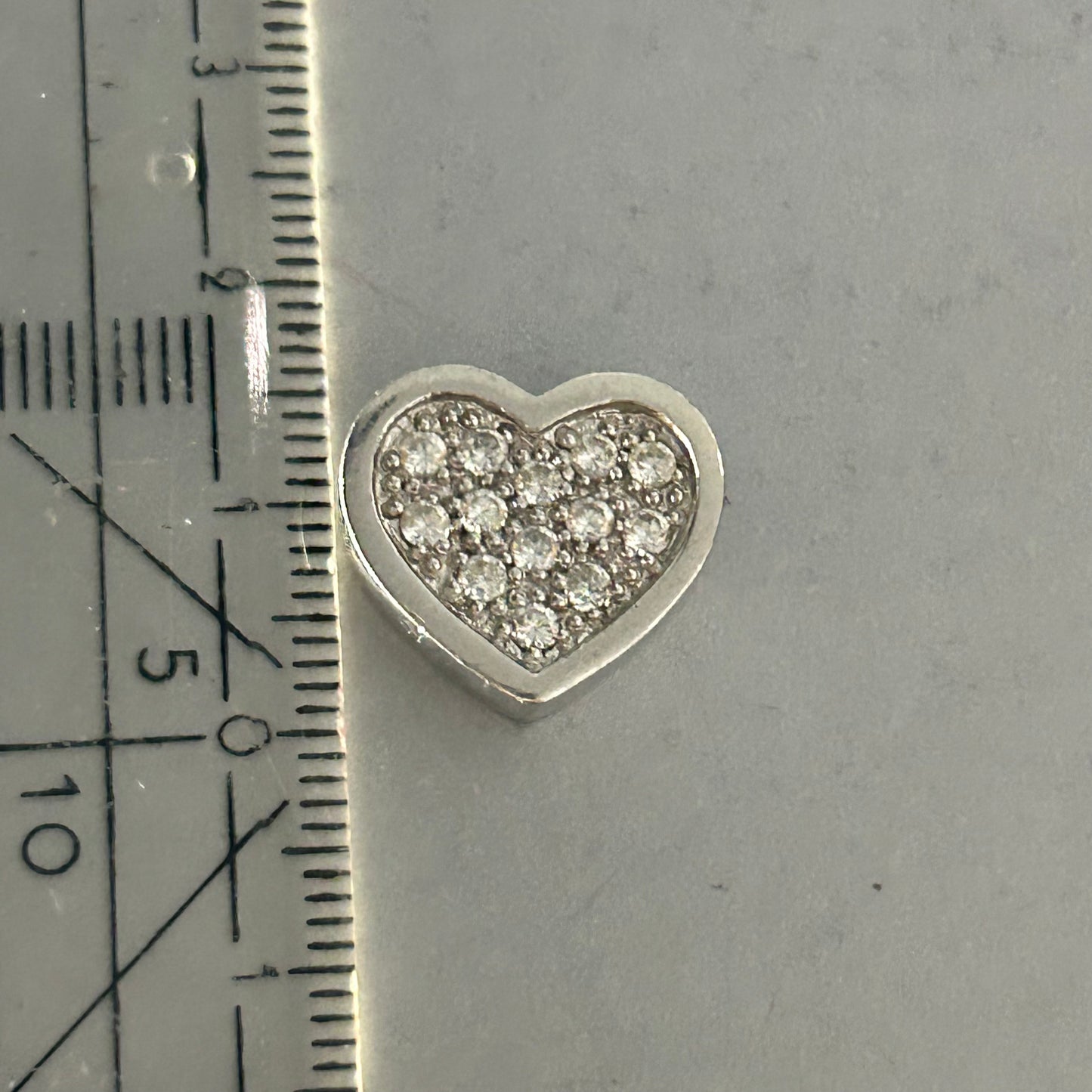 Herz-Anhänger aus 925 Silber mit Zirkonia