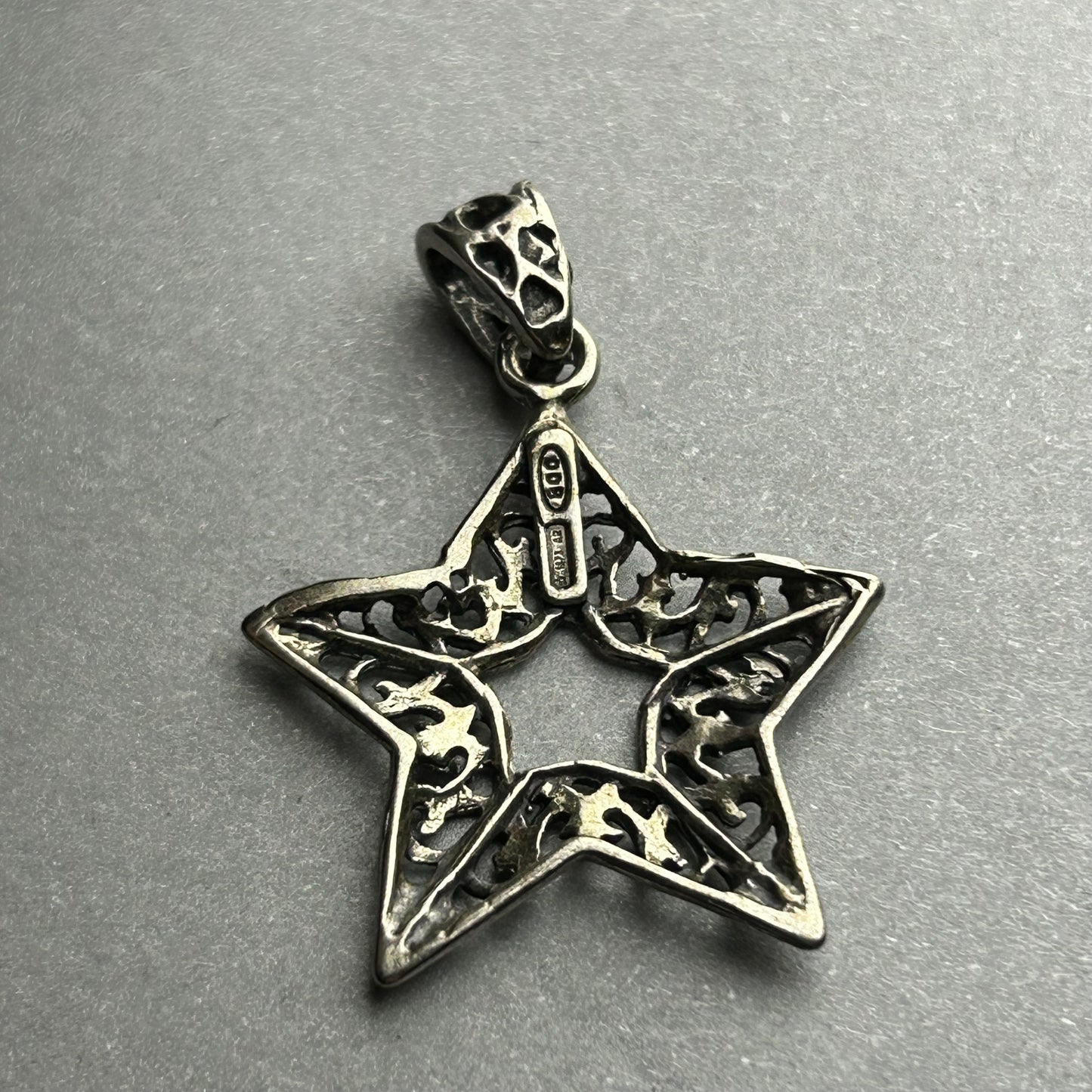 Stern-Anhänger aus 800 Silber