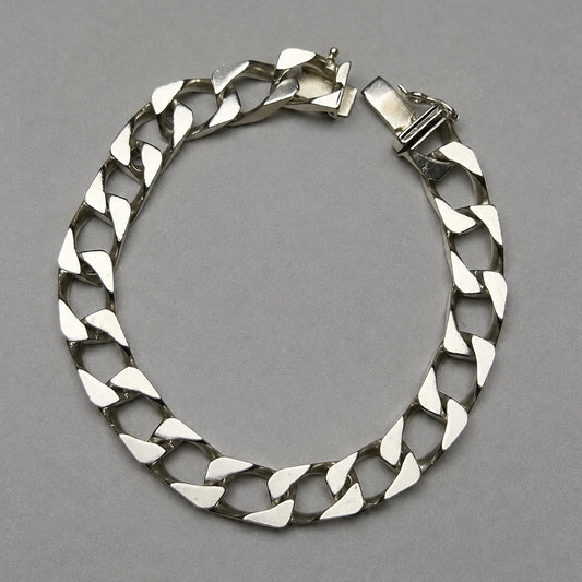 Panzerarmband aus 835 Silber