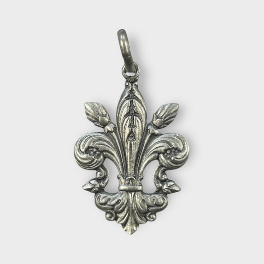 Anhänger / Fleur de Lis / Schwert Lilie / 925er Sterlingsilber