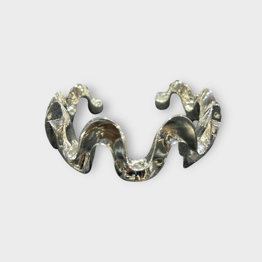 Bangle / Abstract / 925 Sterling Silver