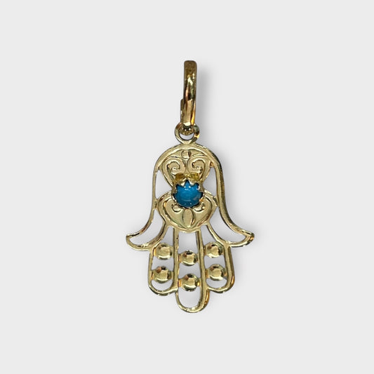 Pendant / Fatima's Hand / 585 Gold