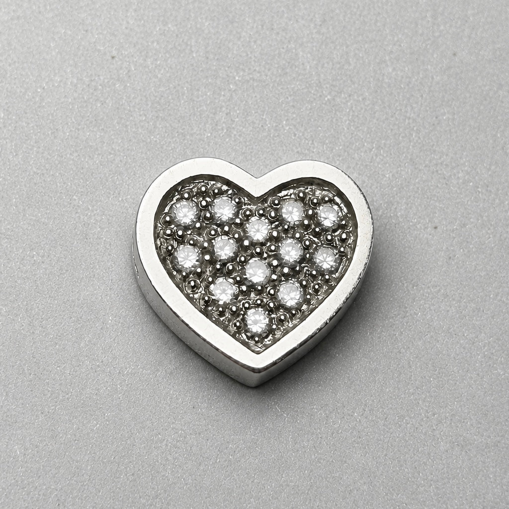 Herz-Anhänger aus 925 Silber mit Zirkonia