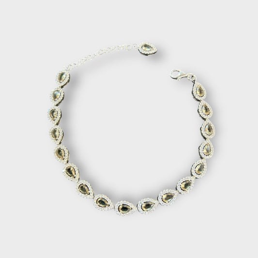 Bracelet / Zirconia / 925 Sterling Silver