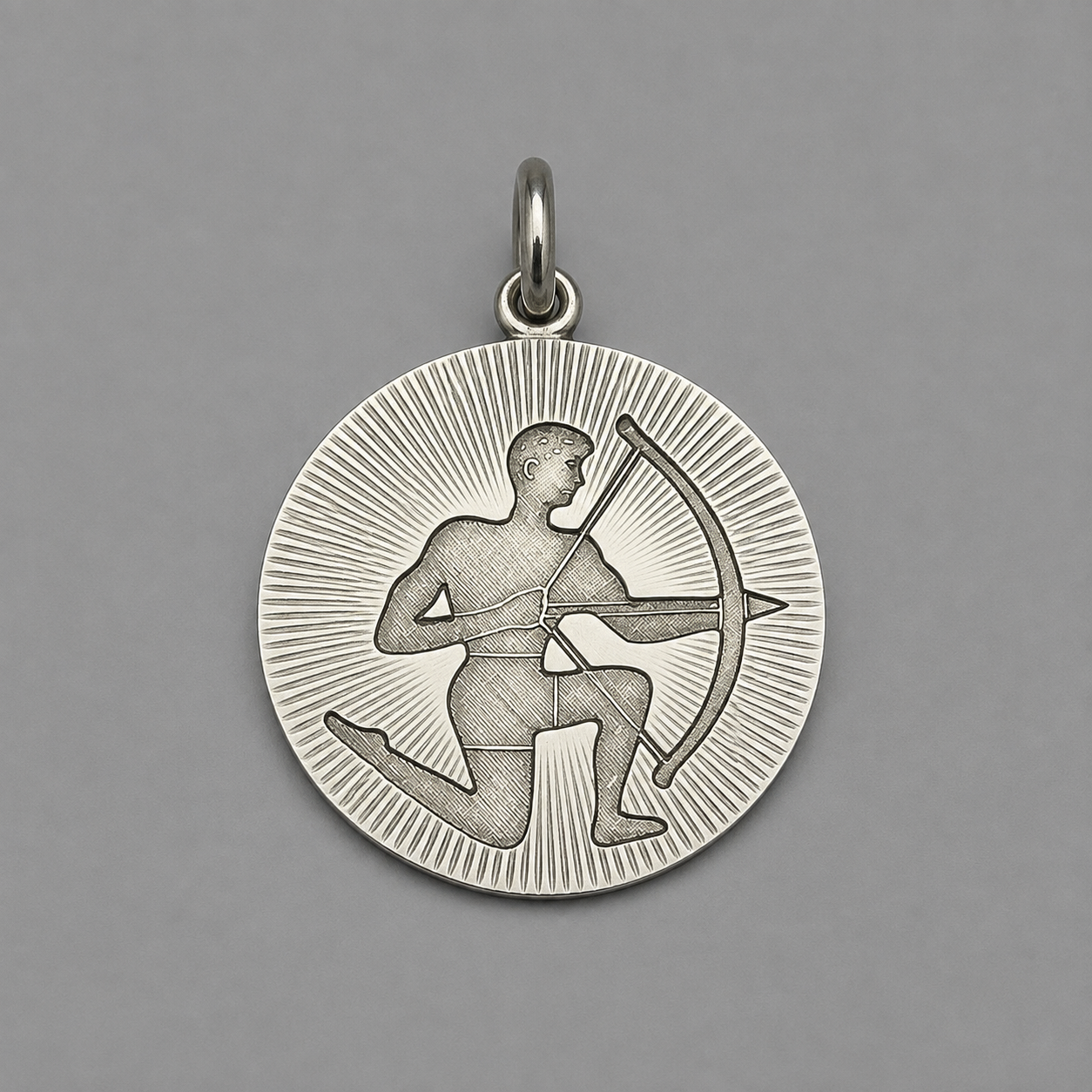 Sternzeichen-Anhänger „Schütze“ aus 835 Silber