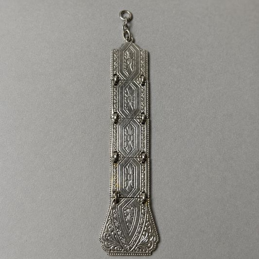 Anhänger im Art-Déco-Stil aus Silber 800