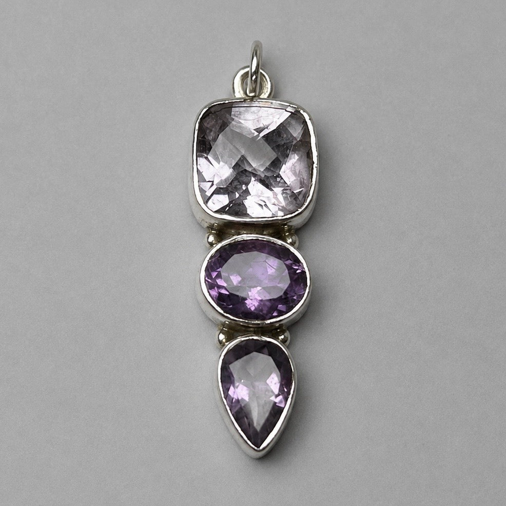 Anhänger mit Amethyst aus 925 Silber