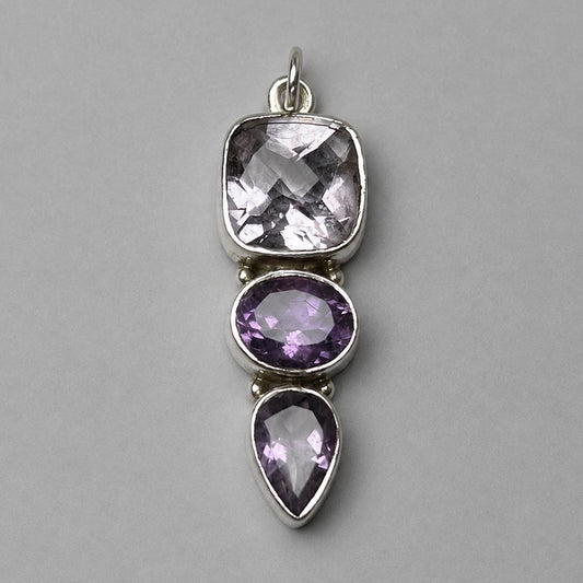 Anhänger mit Amethyst aus 925 Silber