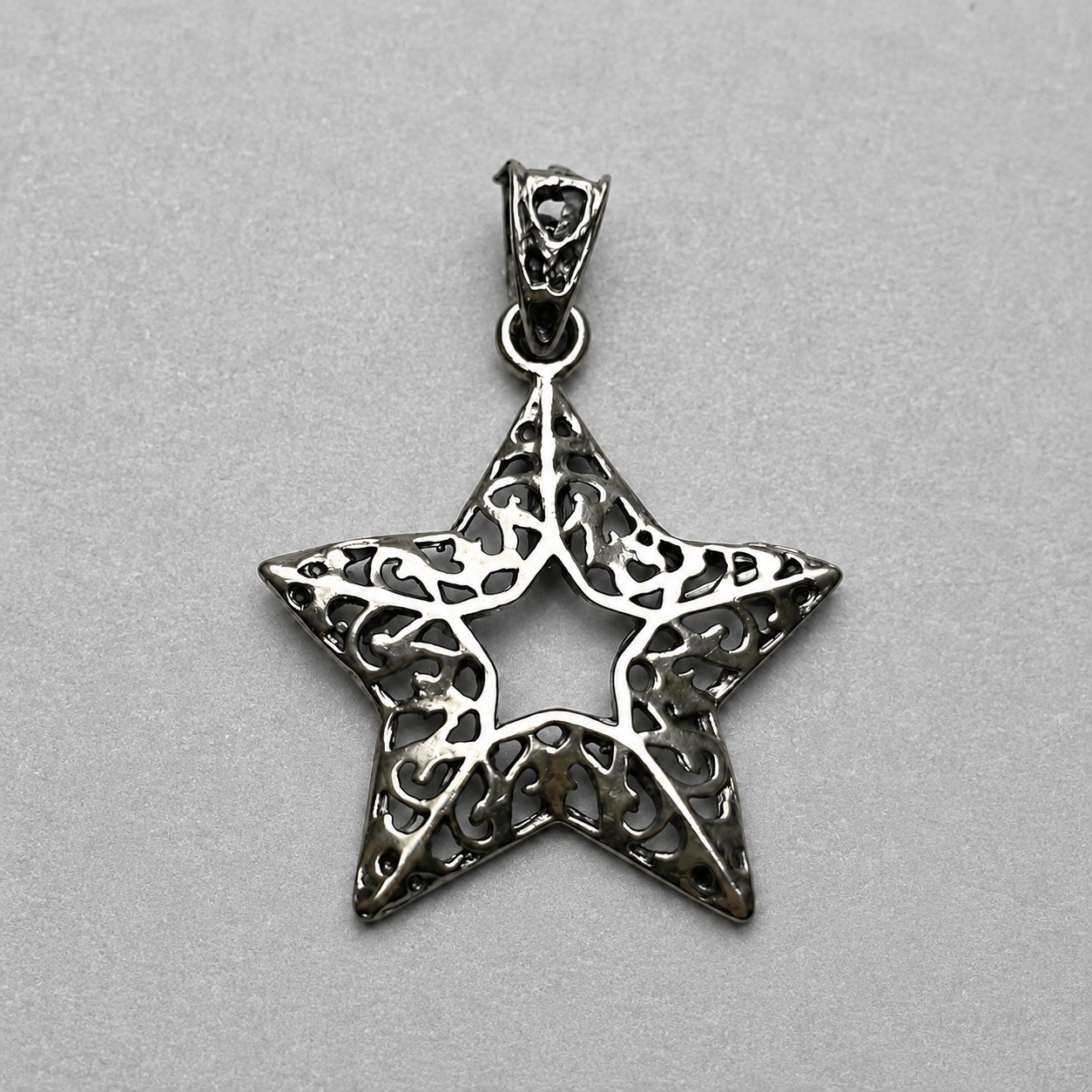 Stern-Anhänger aus 800 Silber