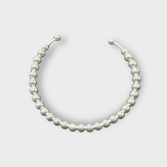 Bangle / Balls / 925 Sterling Silver