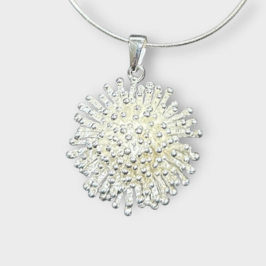 Pendant / Dandelion / 925 Sterling Silver