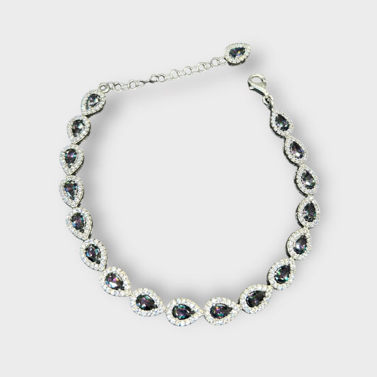 Bracelet / Zirconia / 925 Sterling Silver