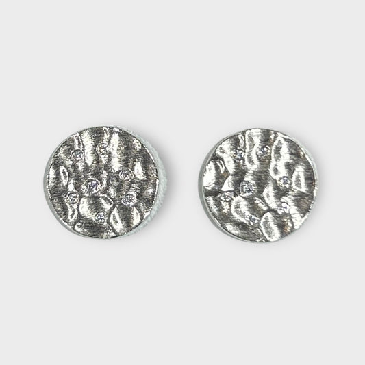 Earrings / Studs / Round / 925 Sterling Silver