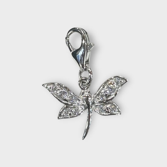 Pendant / Dragonfly / Charm / 925 Sterling Silver