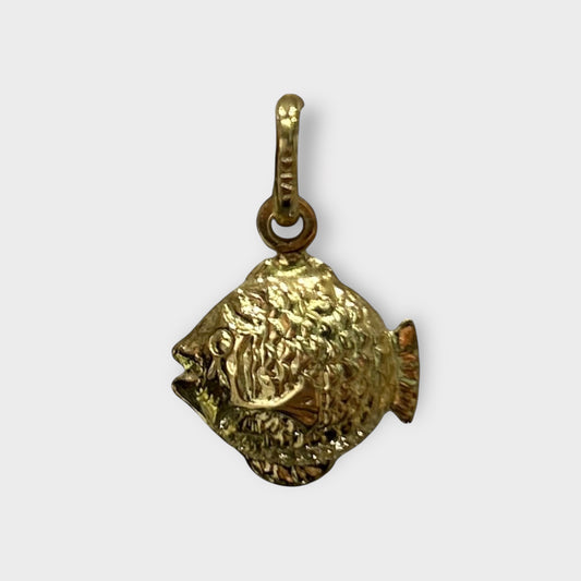 Pendant / Fish / 585 Gold