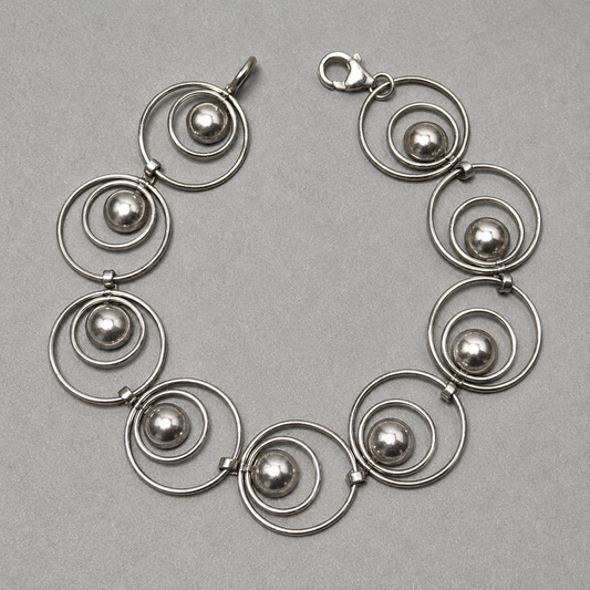Armband aus 925 Silber Modernistisches Design