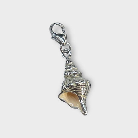 Pendant / Shell / Charm / 925 Sterling Silver