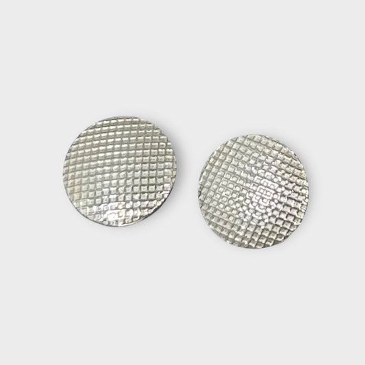 Earrings / Studs / Round / 925 Sterling Silver