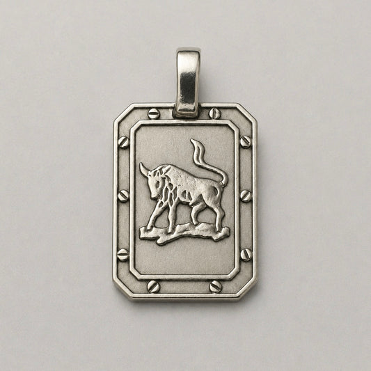 Sternzeichen-Anhänger Stier aus 835 Silber
