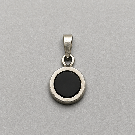 Onyx-Anhänger aus 925 Silber