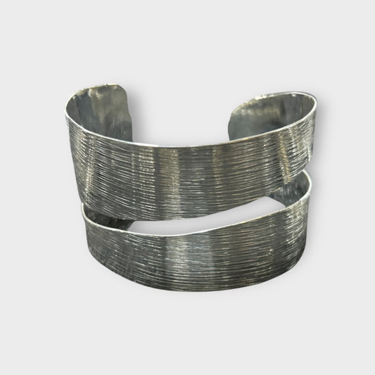 Bangle / Abstract / 925 Sterling Silver