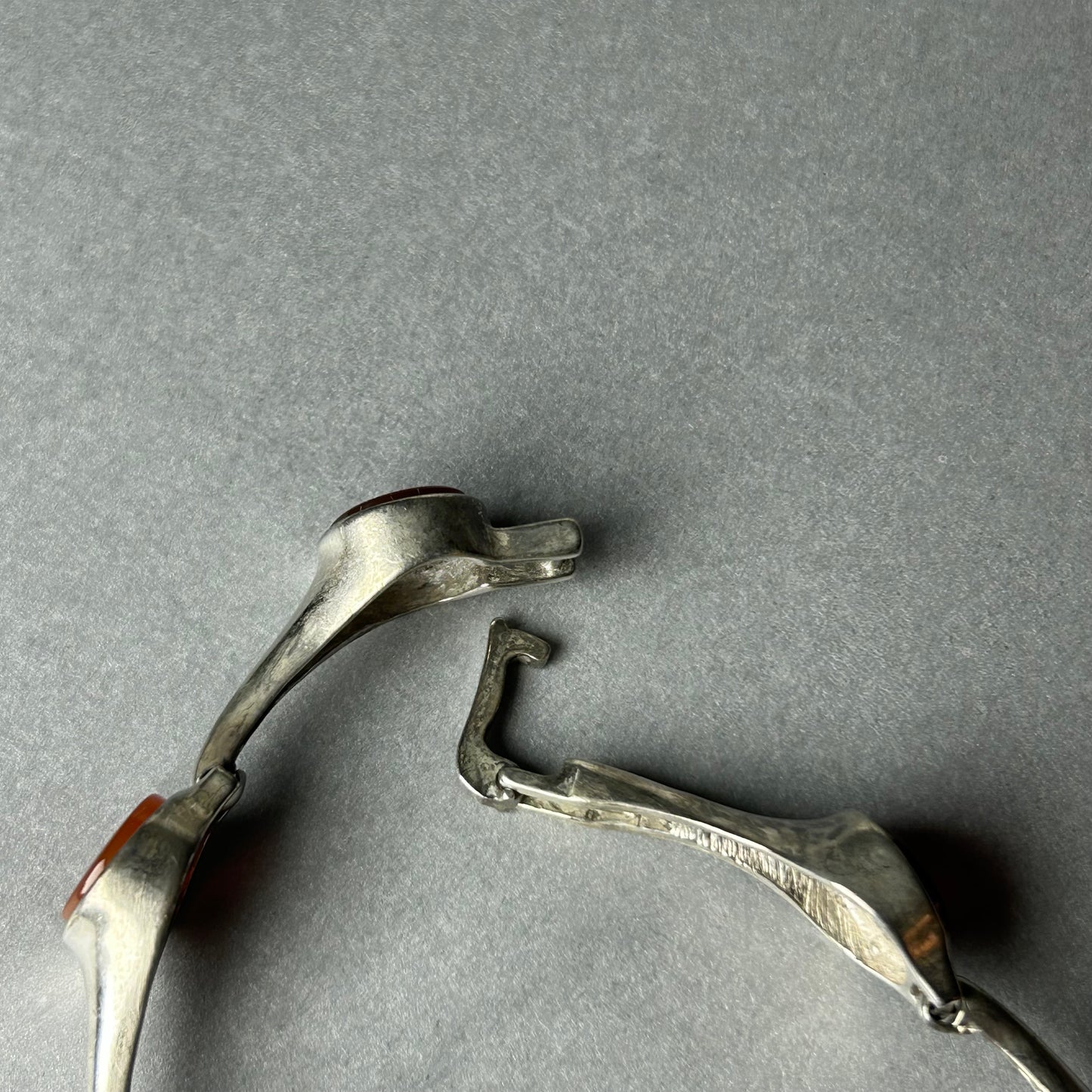 Silberarmband mit Karneol – 925 Silber