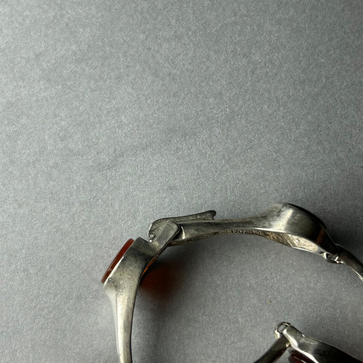Silberarmband mit Karneol – 925 Silber