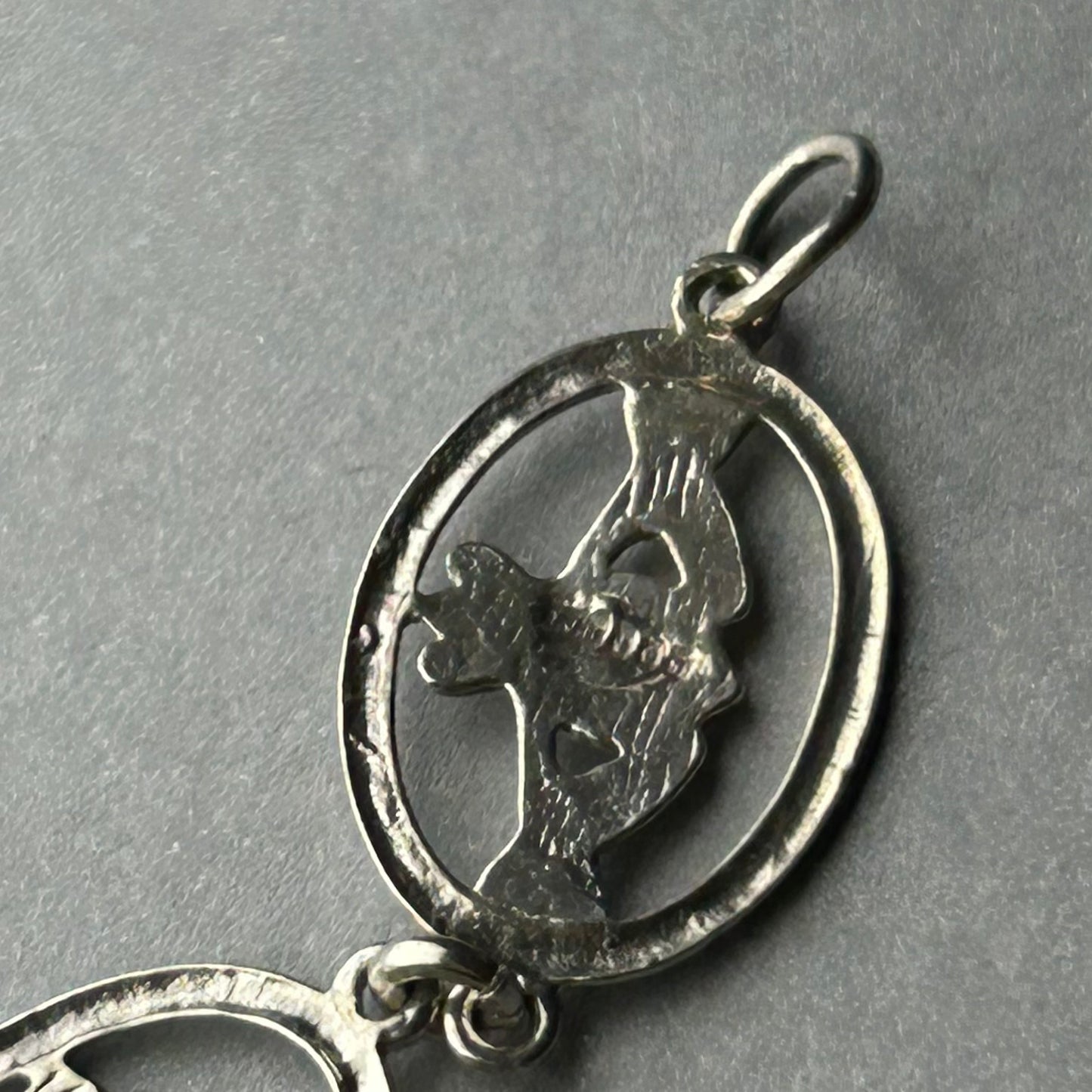 Armband aus 800 Silber mit irischen Glückssymbolen