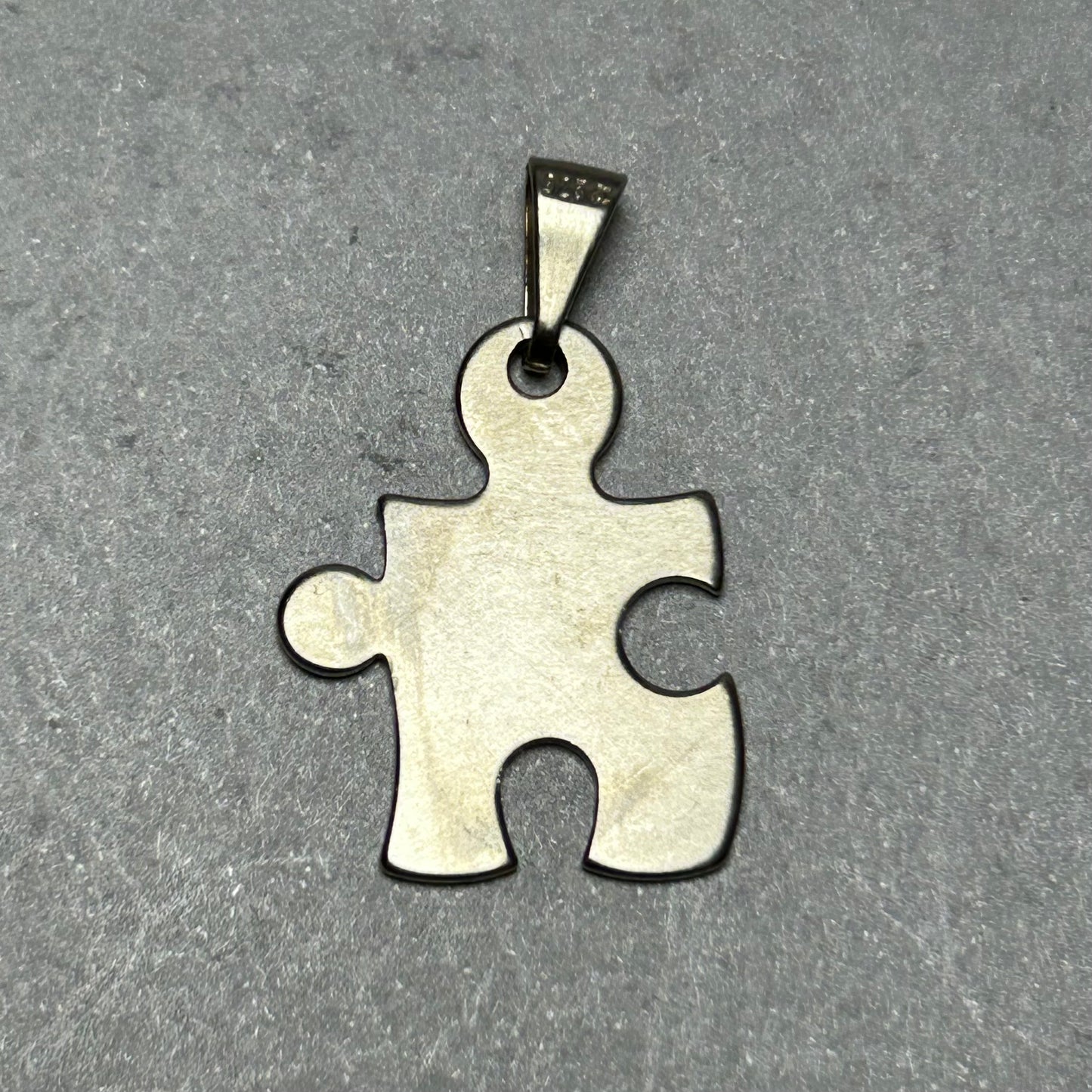 Puzzle-Anhänger aus 925 Silber