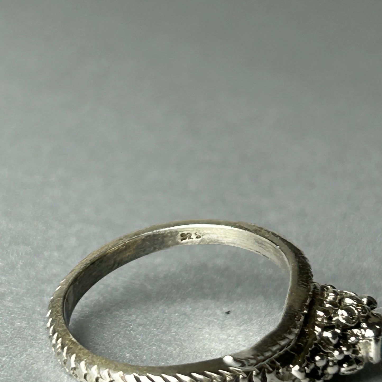 Ring mit Schlange aus 925 Silber mit natürlichem Türkis