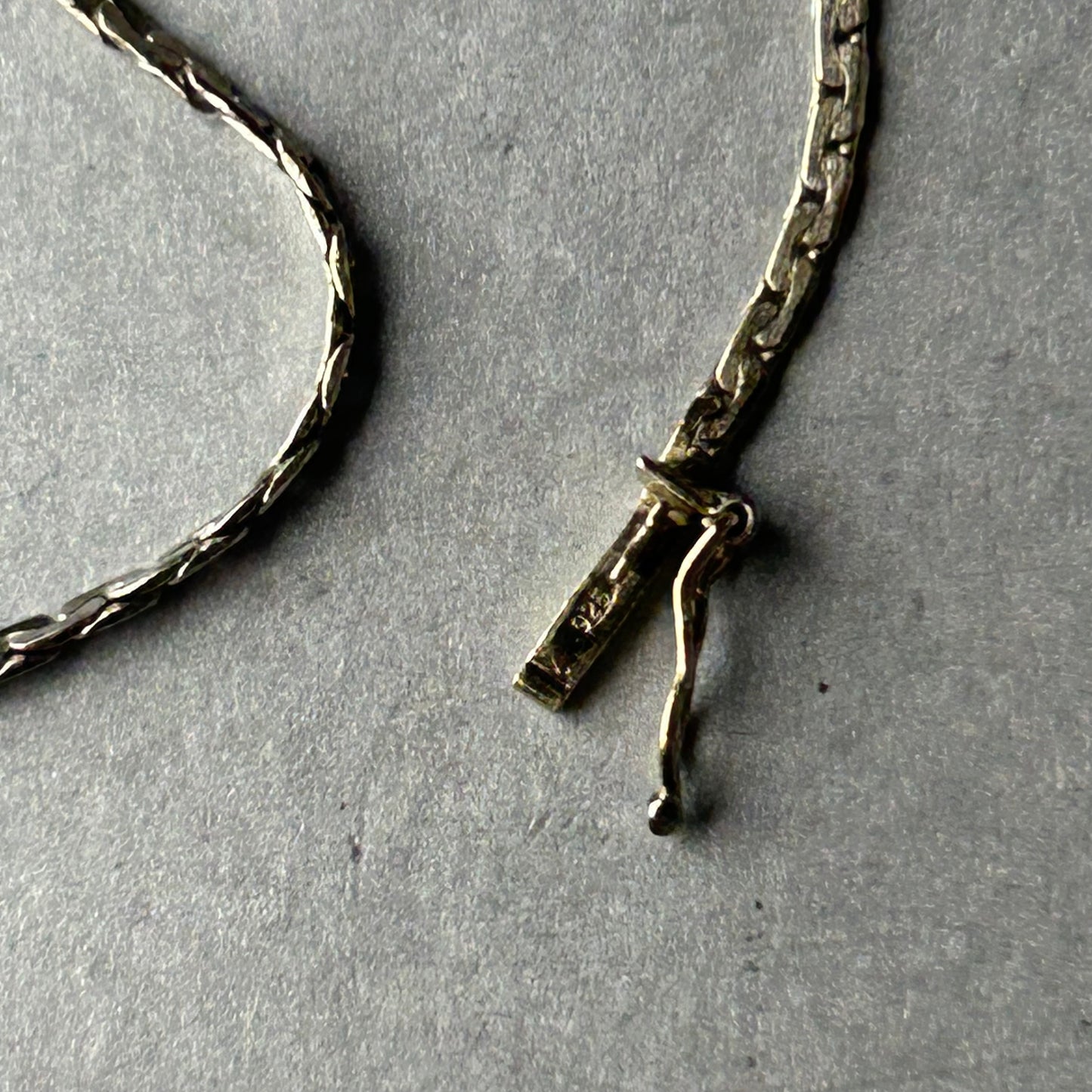 Kette mit Rubinen aus 925 Silber